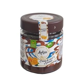 crema cacao bio naranja